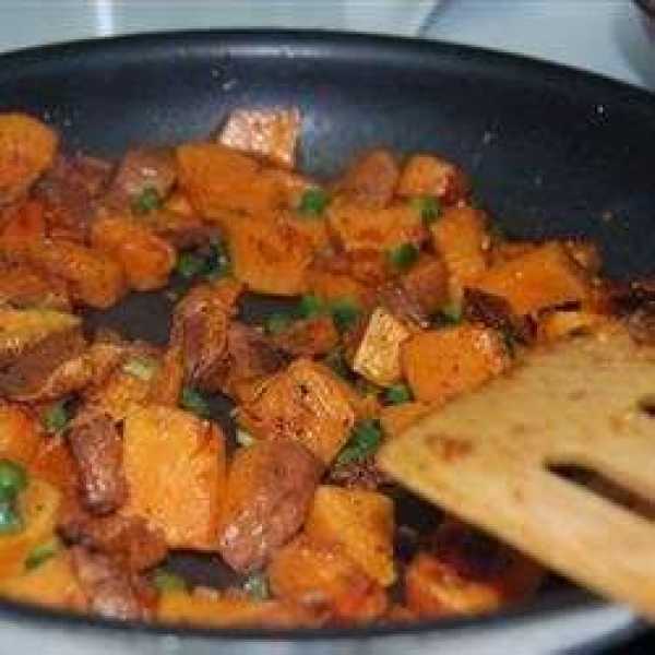 Spicy Sweet Potato Hash