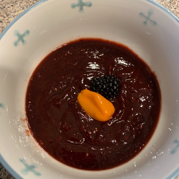 Blackberry Habanero BBQ Sauce