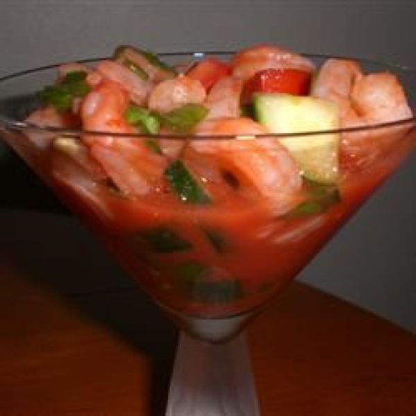 Tejano Style Shrimp Cocktail