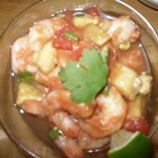 Tejano Style Shrimp Cocktail