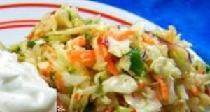 Cabbage and Jicama Slaw