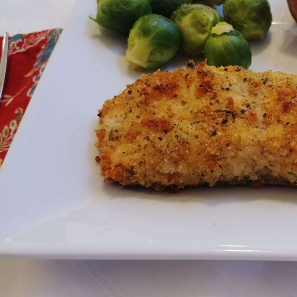 Lemon Panko-Crusted Salmon