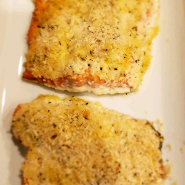 Lemon Panko-Crusted Salmon