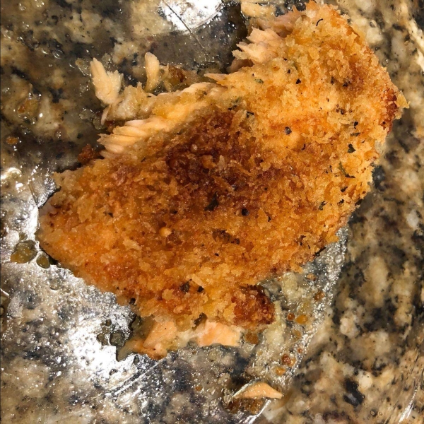 Lemon Panko-Crusted Salmon