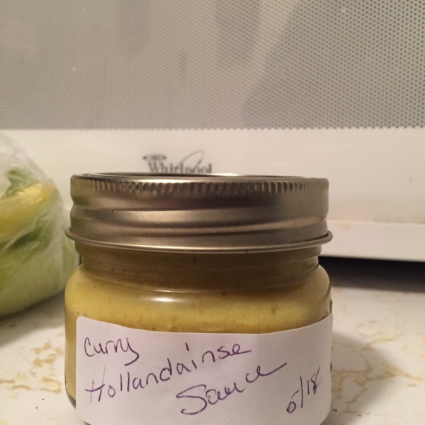 Curry Hollandaise Sauce