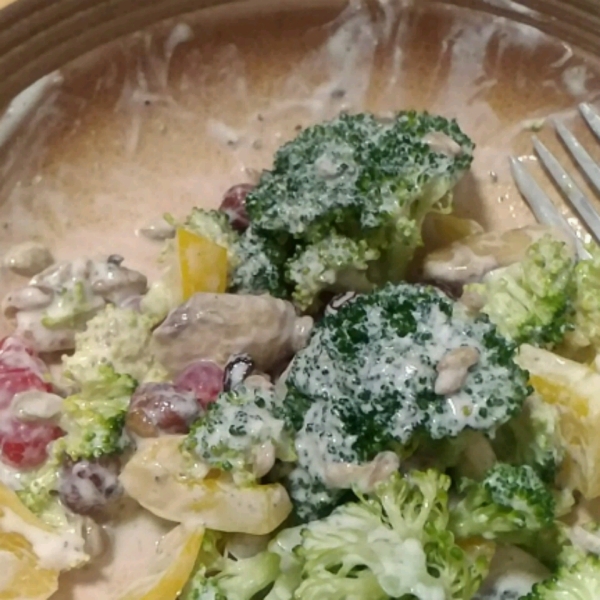 Mushroom Broccoli Salad