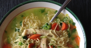 Angela's Asian-Inspired Chicken Noodle Soup