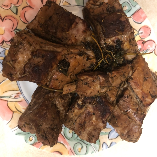 Mom's Stovetop Pork Ribs