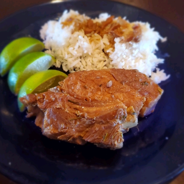 Mom's Stovetop Pork Ribs