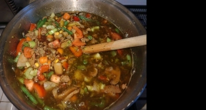 Old-Fashioned Hamburger and Vegetable Stew