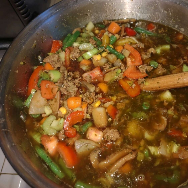 Old-Fashioned Hamburger and Vegetable Stew