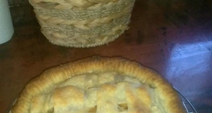 Homemade Pear Pie from Scratch