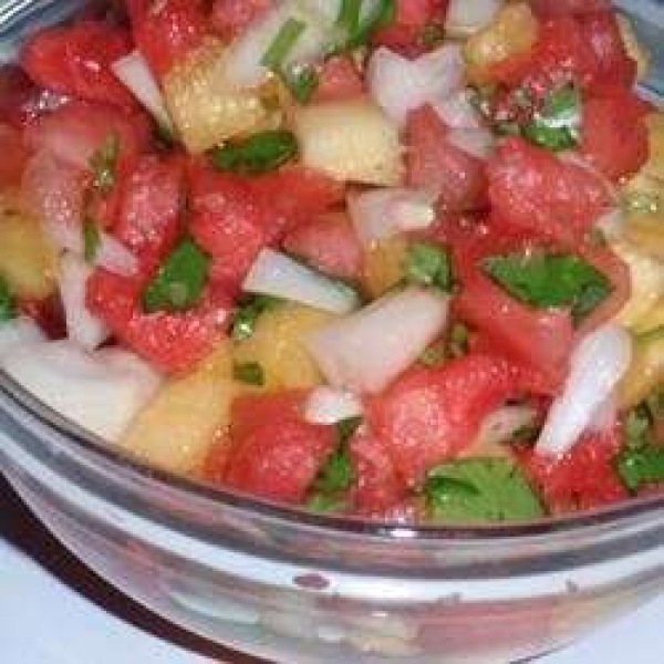 Watermelon Pineapple Salsa