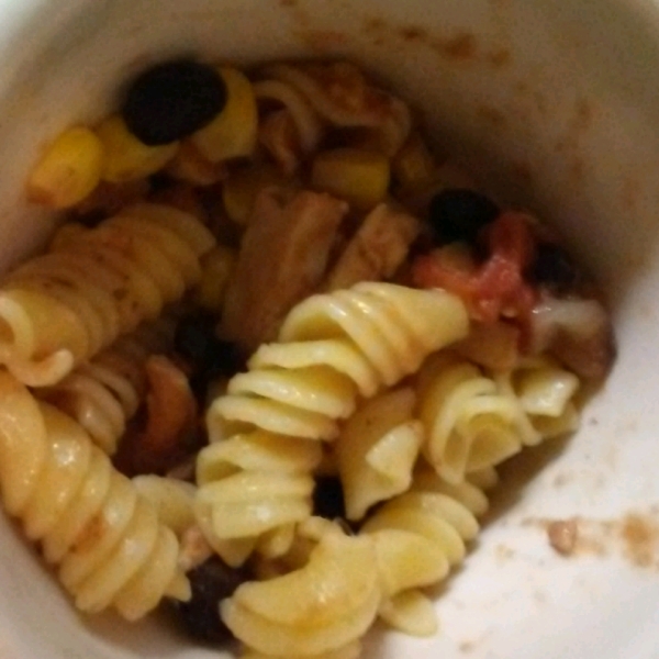 Black Bean and Corn Pasta with Chicken