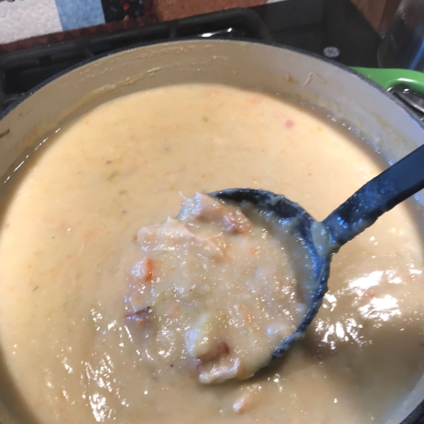 Creamy Potato, Carrot, and Leek Soup