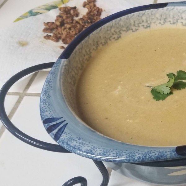 Creamy Potato, Carrot, and Leek Soup