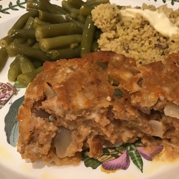 Easy Salsa Meatloaf