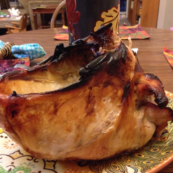 Bourbon and Molasses-Glazed Turkey Breast
