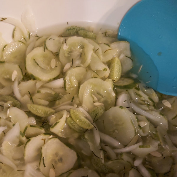 Adrienne's Cucumber Salad