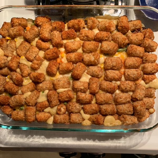 Quick and Easy Tater Tot Casserole