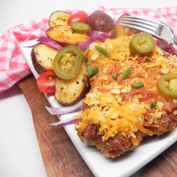 Jalapeno-Cheddar Pork Chops