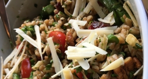 Farro Salad with Asparagus and Parmesan