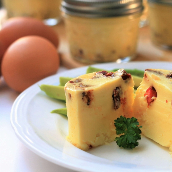 SunDried Tomato and Goat Cheese Sous Vide Egg Bites Easy Cook Find