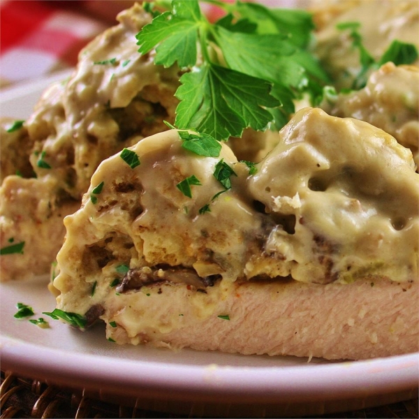 Crazy Good Stuffing and Baked Chops