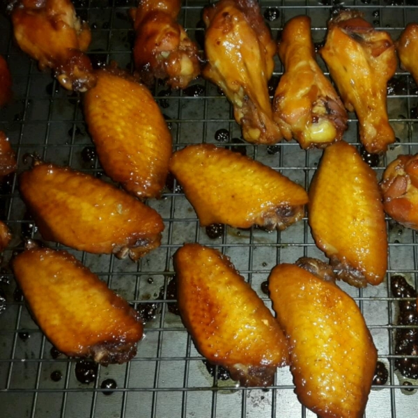 Candied Garlic Chicken Wings