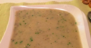 Cream of Jerusalem Artichoke Soup