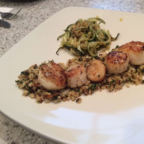 Simply Seared Scallops