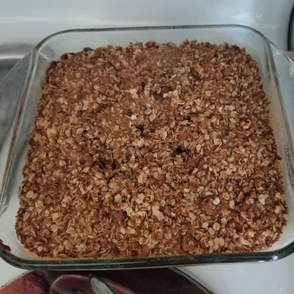 Banana Oatmeal Crumb Cake