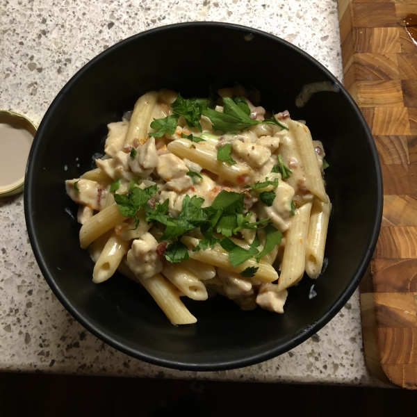 Asiago Sun-Dried Tomato Pasta