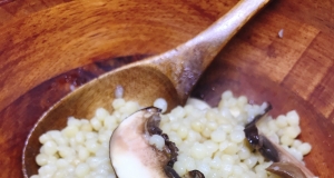 Instant Pot® Garlicky Mushroom Israeli Couscous