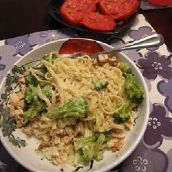 Grilled Chicken Alfredo