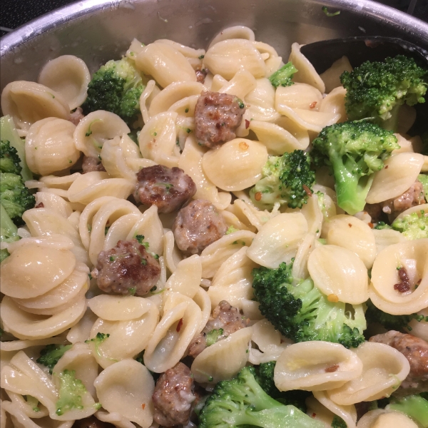 Orecchiette with Chicken and Broccoli