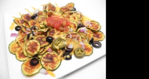 Zucchini Chip Nachos