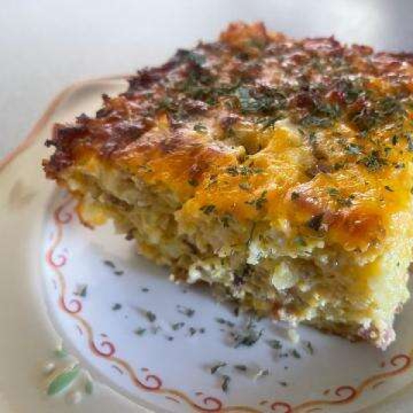 Loaded Overnight Breakfast Casserole