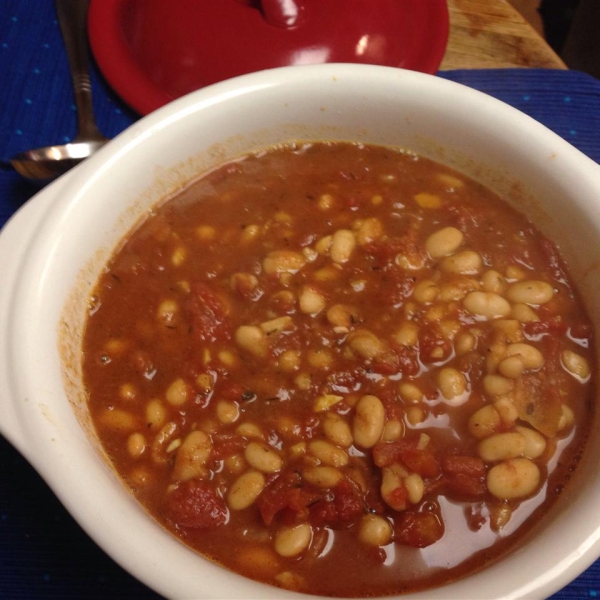 Bean and Tomato Stew with Sage