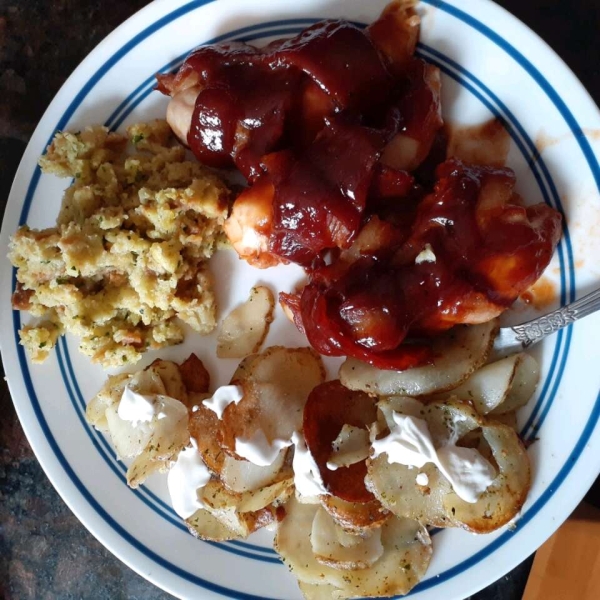 Barbeque Bacon Chicken Bake