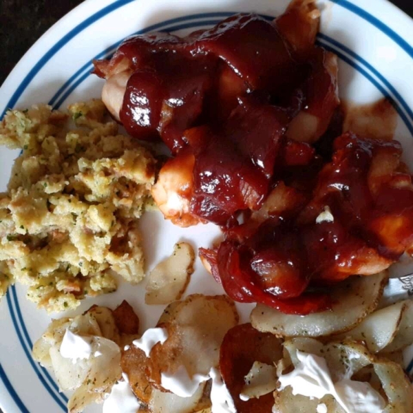 Barbeque Bacon Chicken Bake
