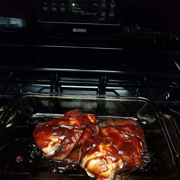 Barbeque Bacon Chicken Bake