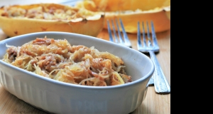 Simple Baked Spaghetti Squash (Toaster Oven)