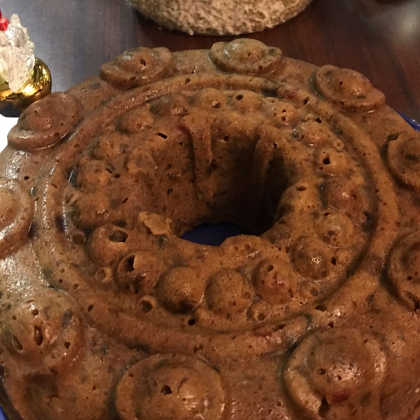 Holiday Bourbon Fruitcake