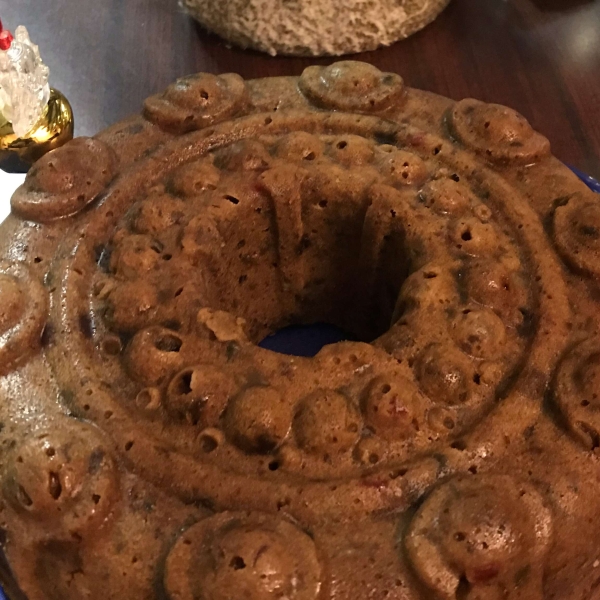 Holiday Bourbon Fruitcake