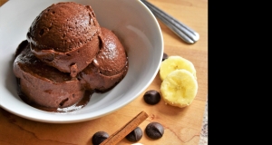 Banana-Cinnamon Chocolate Sorbet