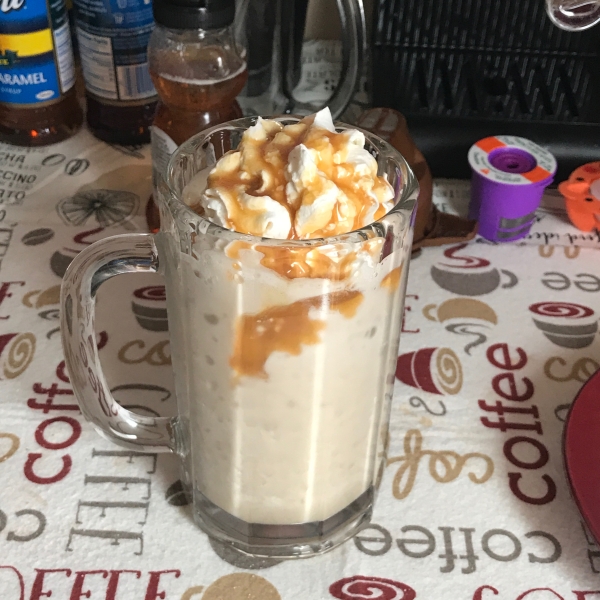 Frozen Caramel Coffee