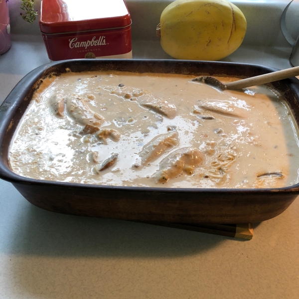 Baked Chicken on Rice
