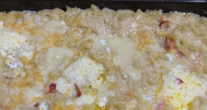 Lobster Mac with Cheddar, Brie, and Gruyere