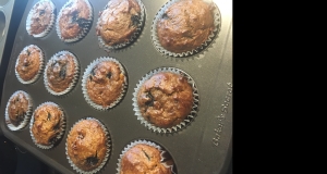 Pumpkin Blueberry Cashew Chocolate Muffins